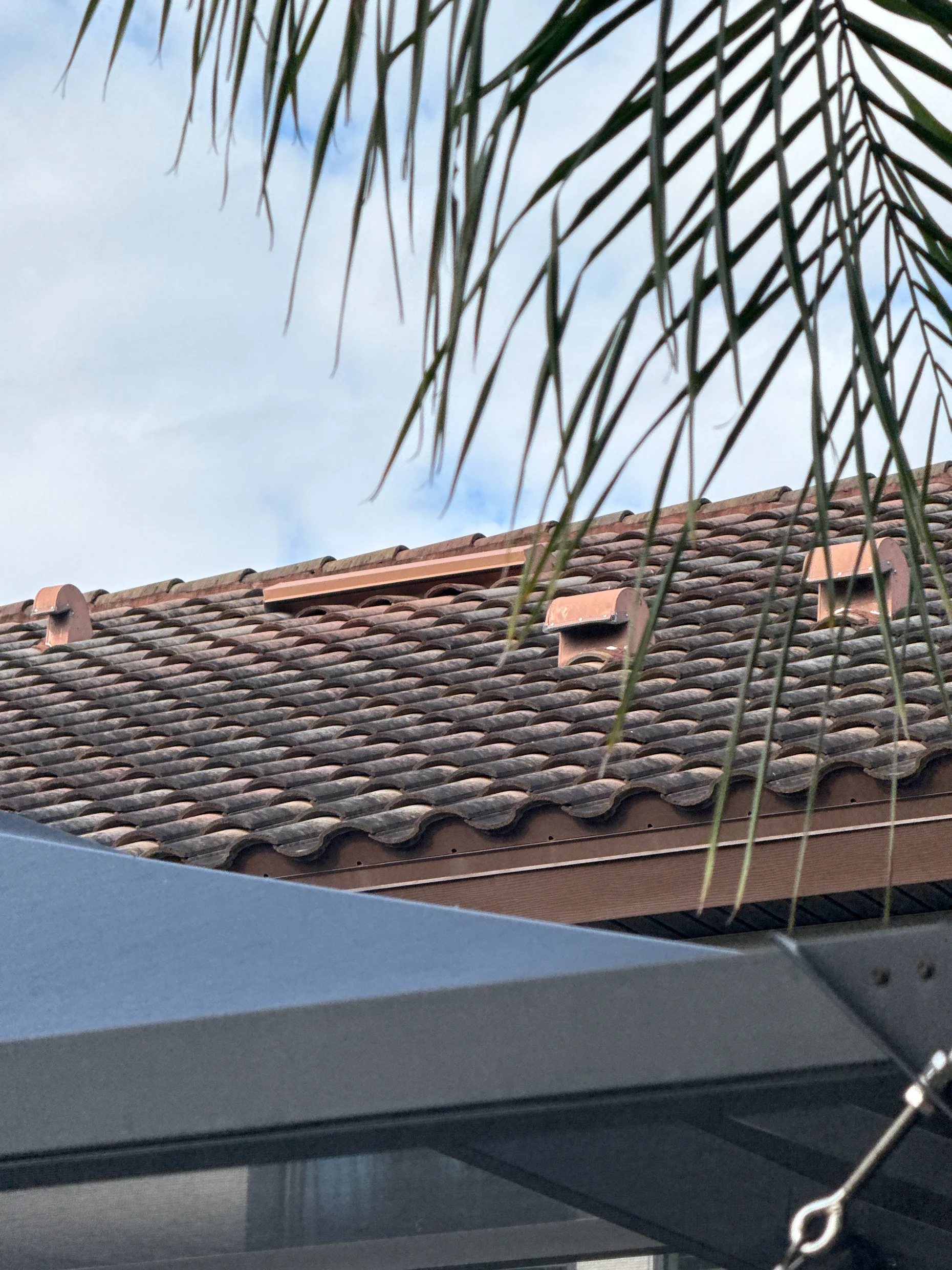 Roof vent replacement with color-matched paint